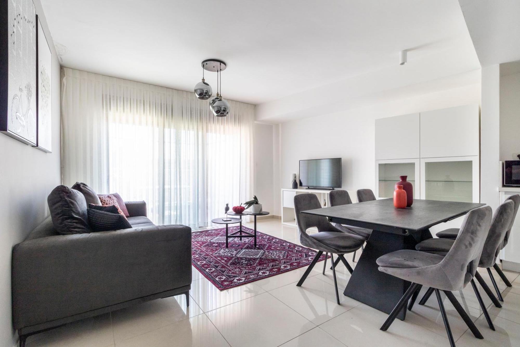 Stylish 1 Bedrooms Parking At City Gate Jerusalem Exteriör bild