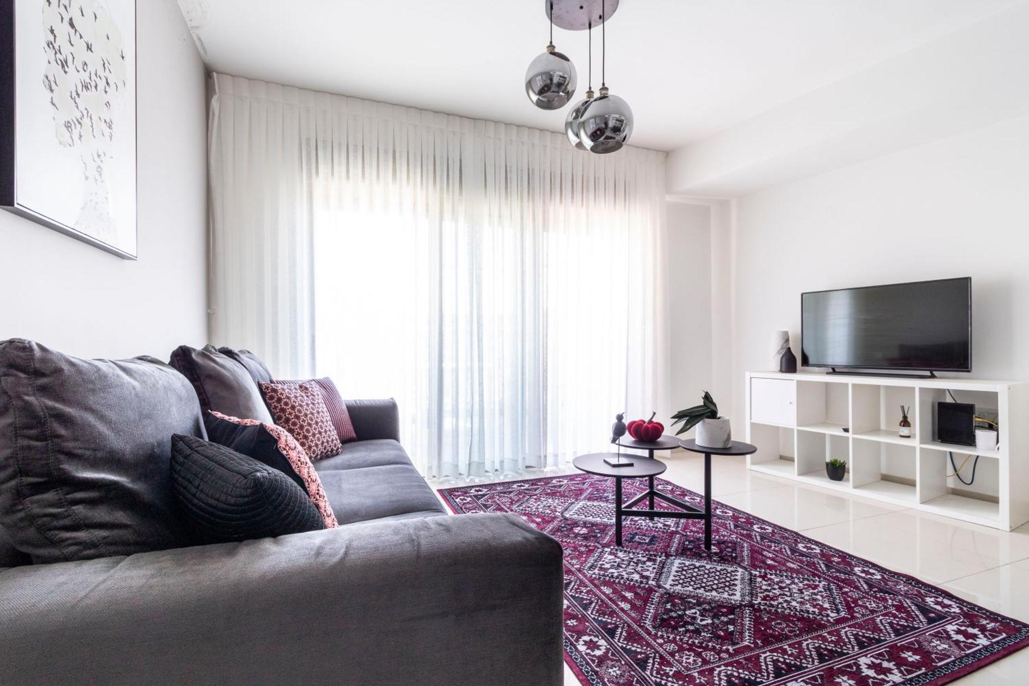 Stylish 1 Bedrooms Parking At City Gate Jerusalem Exteriör bild